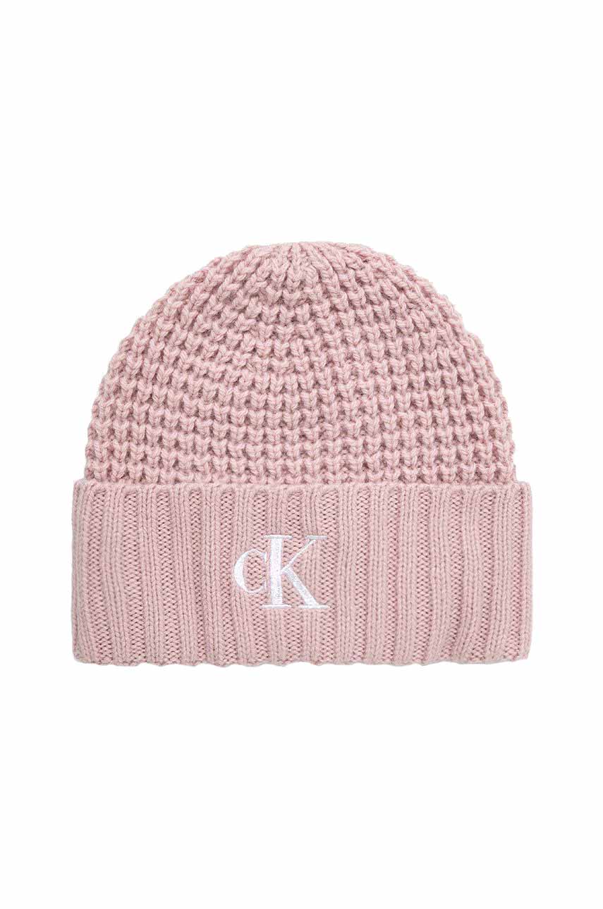 Calvin Klein dámská čepice K60K610124 TKY pink blush velikost 1