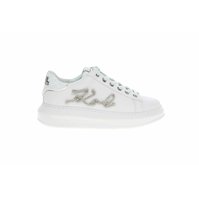 Karl Lagerfeld dámská obuv KL62510G 01S White Lthr w-Silver