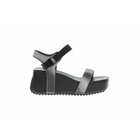 Calvin Klein dámské sandály YW0YW01366 0GN Black-Silver